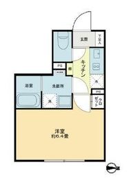 R78番館白金高輪 203 間取り図