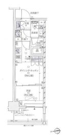 ザ・パークハウスアーバンス御徒町 2階 間取り図