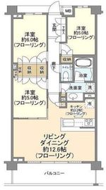 クレヴィア田園調布本町 2階 間取り図