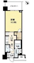 クロスエアタワー 17階 間取り図