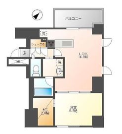 ローレルアイ茗荷谷教育の森公園 2階 間取り図