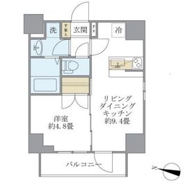 GRANSITE千代田富士見 (グランジット千代田富士見) 401 間取り図