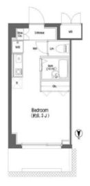 コンフォリア東中野 101 間取り図