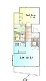 ペイサージュ渋谷ファースト 3階 間取り図