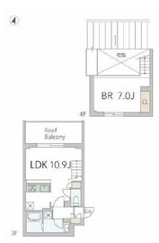 グランデュオ駒沢10 (GranDuo Komazawa 10) 304 間取り図