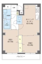 レオーネ秋葉原 601 間取り図