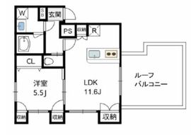 エスペランサ神田神保町2 501 間取り図