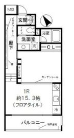 コリーヌ白銀 303 間取り図