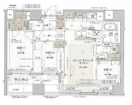 グラウス日本橋小網町 7階 間取り図