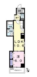 オルフェ門仲 601 間取り図