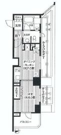 フォルム四谷外苑東 10階 間取り図