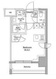 ザ・パークハビオ明大前 403 間取り図