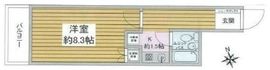 ストークベル浜松町 5階 間取り図