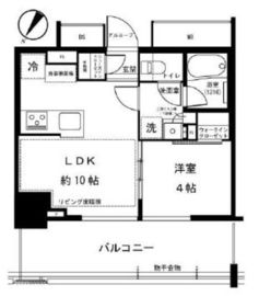 ルフォン ザ・タワー大塚 12階 間取り図