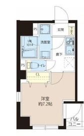 レオーネ東日本橋駅前Ⅱ 401 間取り図