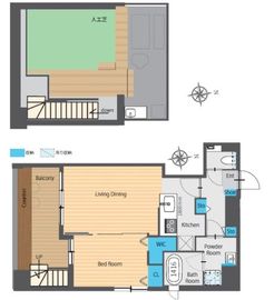 Park Rule大手町 (パークルール大手町) 1402 間取り図