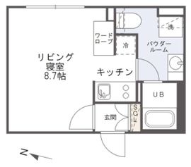 PASEO代々木 (パセオ代々木) 202 間取り図