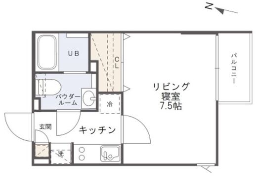 PASEO代々木 (パセオ代々木) 304 間取り図