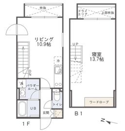 PASEO代々木 (パセオ代々木) 101 間取り図