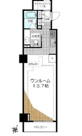 日本橋室町デュープレックスポーション 10階 間取り図
