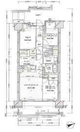 オーベル板橋本町 5階 間取り図