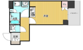 プラウドタワー小岩ファースト 4階 間取り図