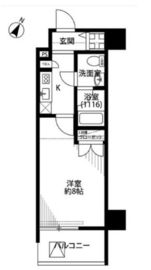 プレール・ドゥーク豊洲2 3階 間取り図