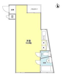 ゼルコバアネックス 201 間取り図