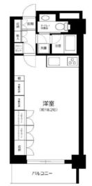 東急ドエルキルト三軒茶屋 2階 間取り図