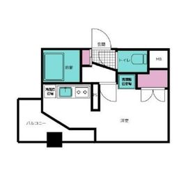 サンパティーク広尾 3階 間取り図