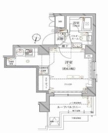 レアライズ代々木上原 8階 間取り図