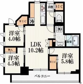 アトラス西日暮里道灌山 2階 間取り図