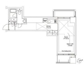 カスタリア中延 210 間取り図