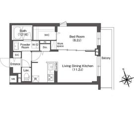 AIFLAT方南町 (アイフラット方南町) 304 間取り図