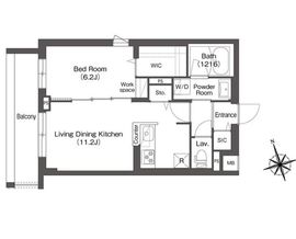 AIFLAT方南町 (アイフラット方南町) 205 間取り図