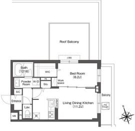 AIFLAT方南町 (アイフラット方南町) 403 間取り図