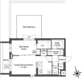 AIFLAT方南町 (アイフラット方南町) 404 間取り図