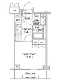 コンフォリア駒場 114 間取り図