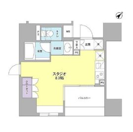 コンフォリア池袋DEUX 405 間取り図