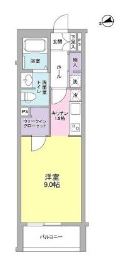 プレジオ桜丘 105 間取り図