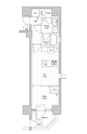 神宮北参道レジデンス 303 間取り図