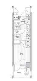 神宮北参道レジデンス 302 間取り図