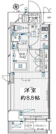 レガリス用賀 2階 間取り図