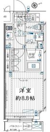 レガリス用賀 2階 間取り図