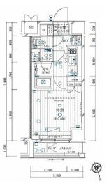 レガリス用賀 5階 間取り図