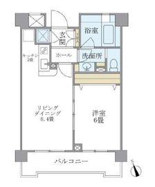 プレミアコンフォート西荻窪 309 間取り図