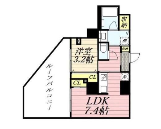 CLASSEUM飯田橋 (クラシアム飯田橋) 410 間取り図