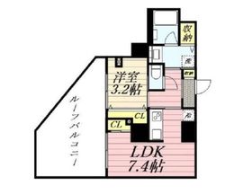 CLASSEUM飯田橋 (クラシアム飯田橋) 410 間取り図