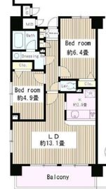 TRIADE (トリアード) 8階 間取り図