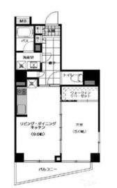 パークヴィスタ日本橋浜町 8階 間取り図